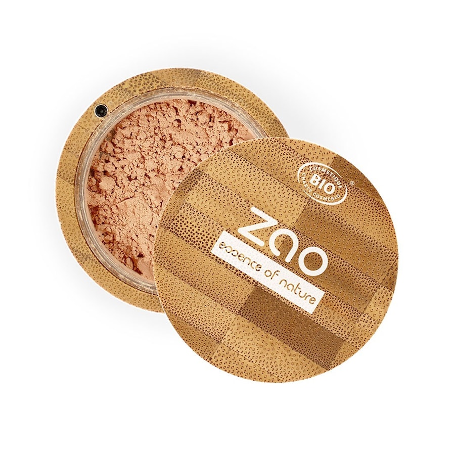 ZAO Bamboo Mineral Silk Puder 503 - BEIGE ORANGE 15 g Hellbraun