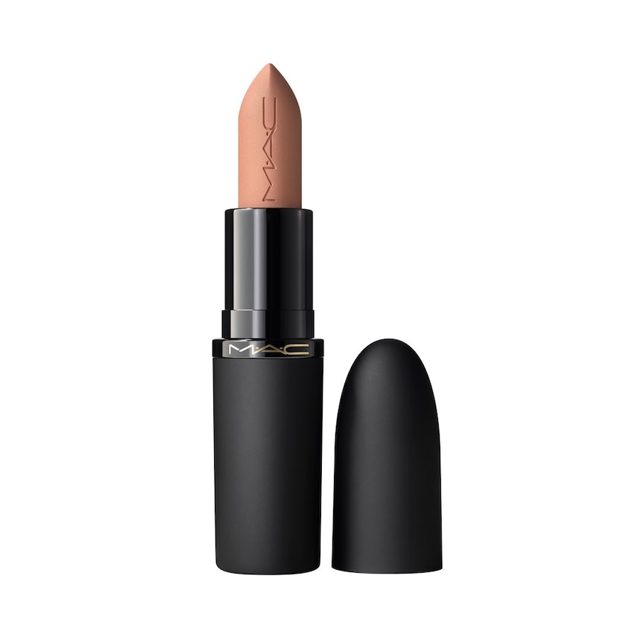 MAC Powder Kiss HAZY MATTE LIPSTICK Lippenstift 10 - OFF THE MARKET 3.5 g Hellbraun