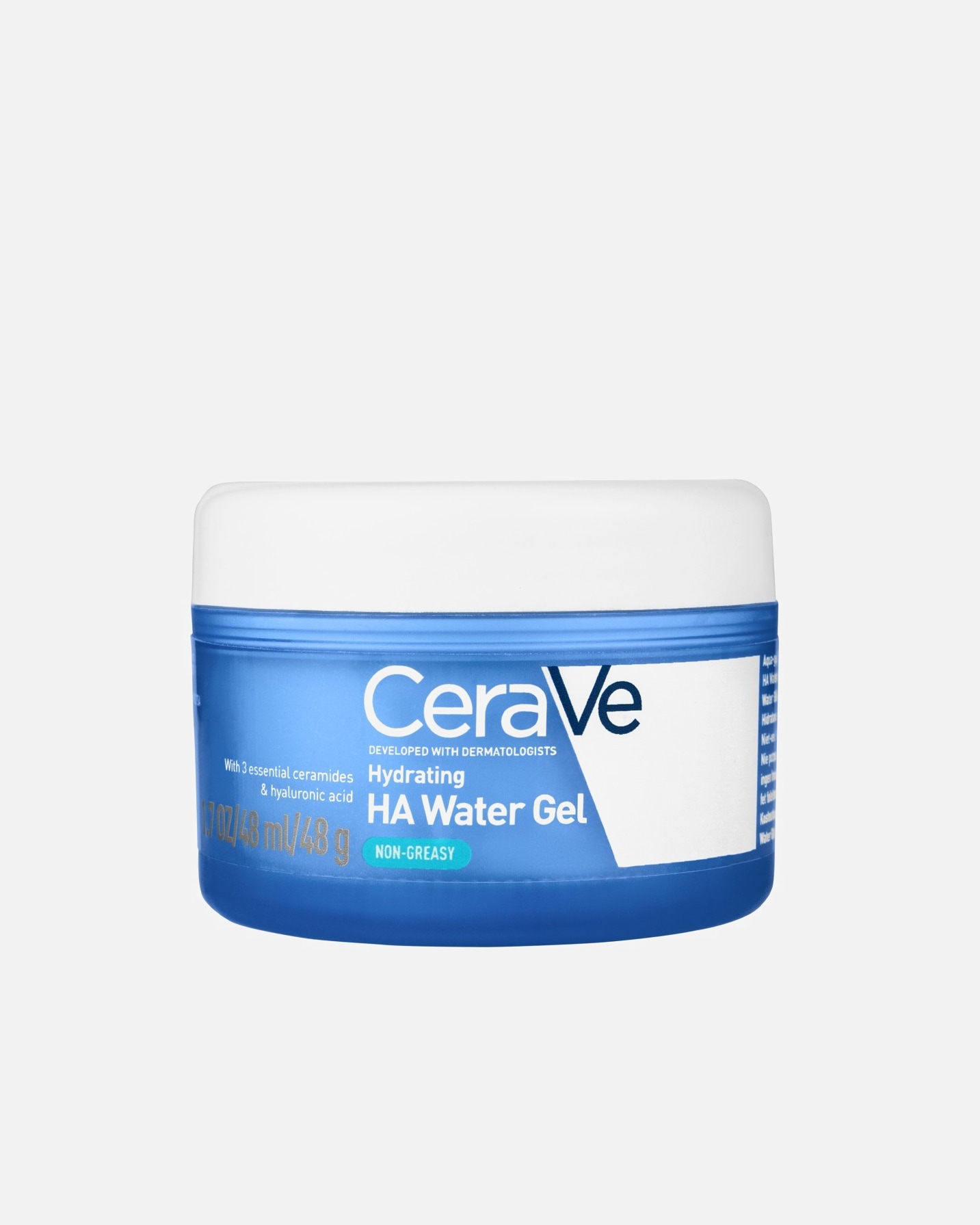 Gesichtsgel für Unisex CeraVe Wasser-Gel mit Ceramide-Booster-Technologie und Hyaluronsäure 48 ml