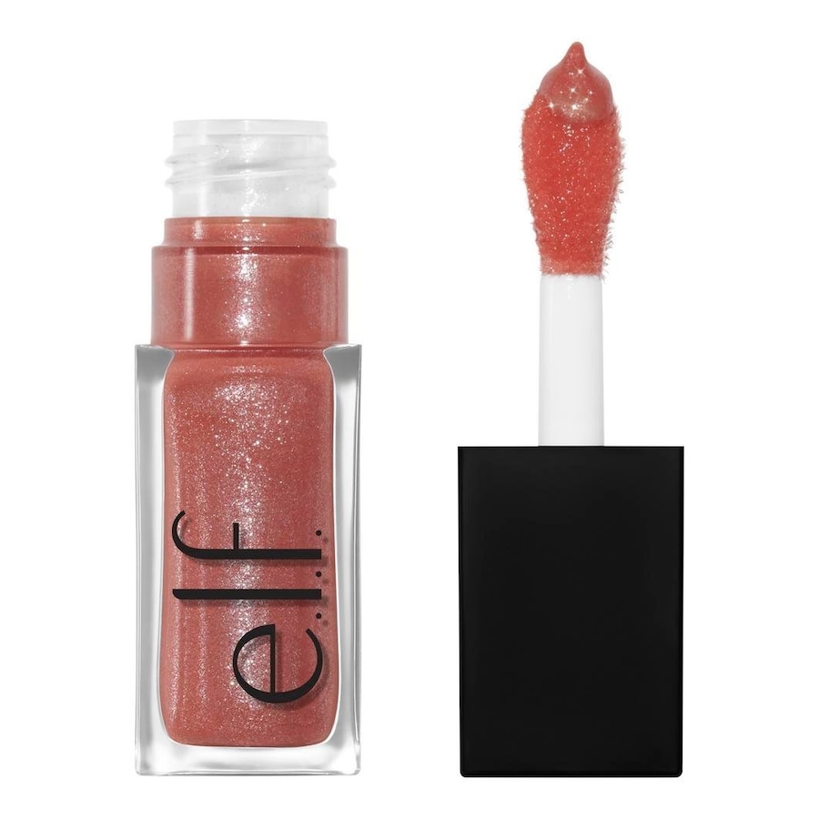 e.l.f. Cosmetics Glow Reviver Lip Oil Glimmer Lippenöl PRINCESS CUT 7.6 ml Coral