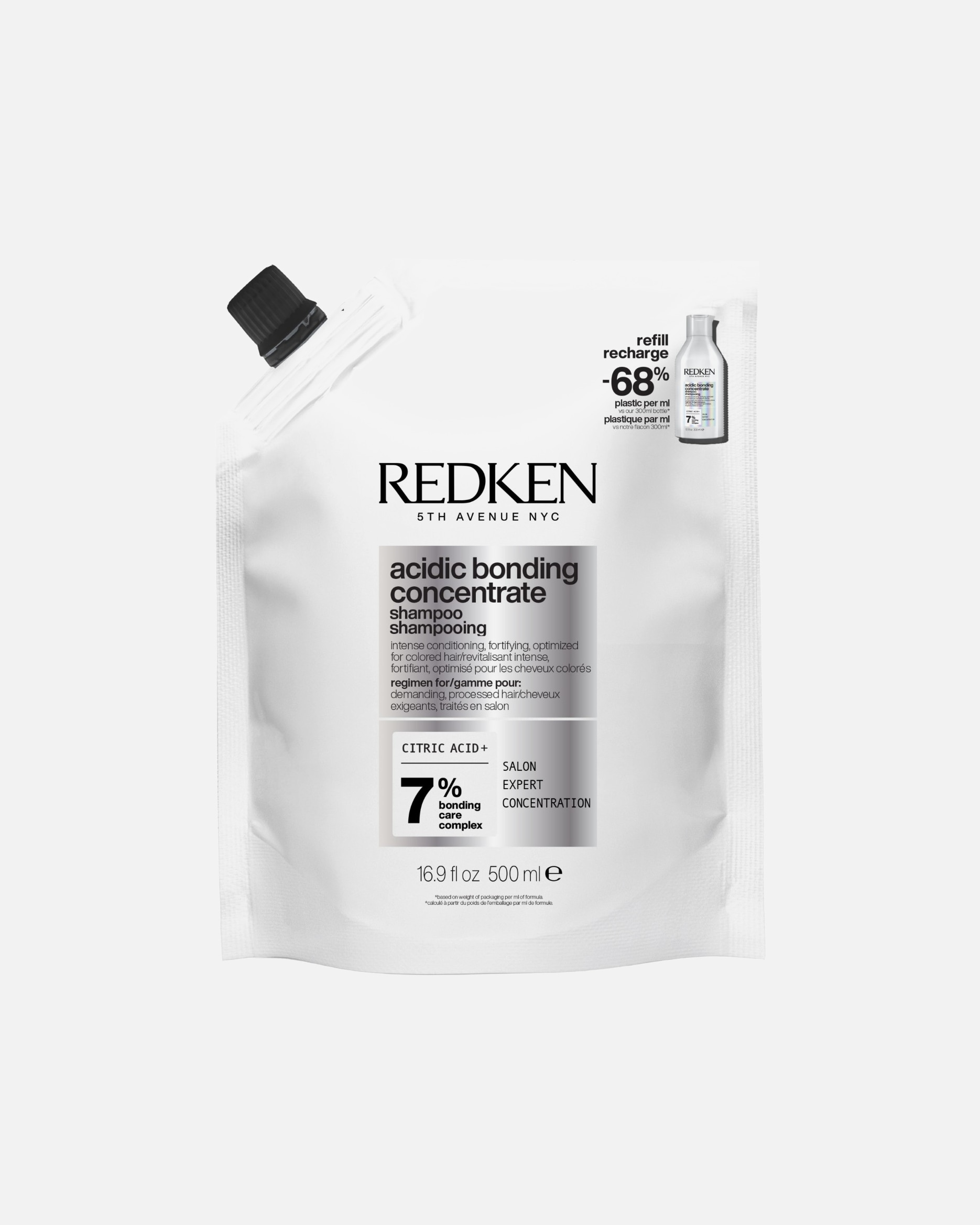 Shampoo für Unisex Redken Acidic Bonding Concentrate 500 ml - Refill