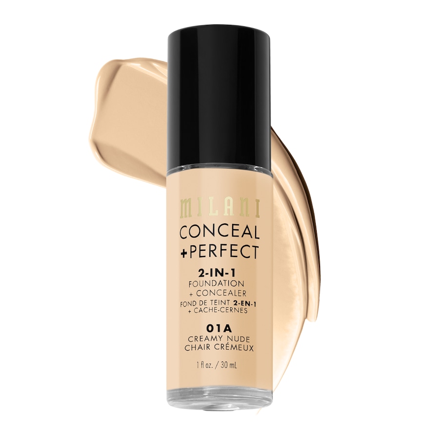 Milani Conceal + Perfect 2in1 Foundation 01A - CREAMY NUDE 30 ml Nude