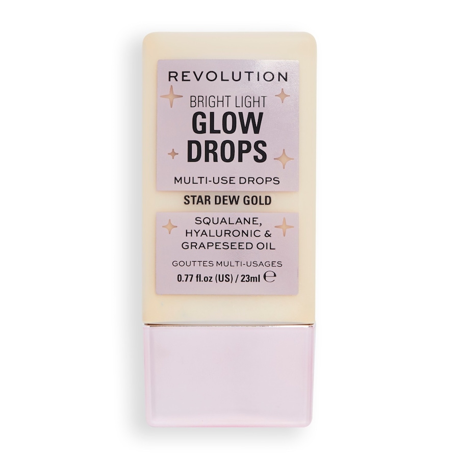 REVOLUTION Bright Light Blush Drops Pink Rosie Bronzer Golden Star Dew 23 ml Nude