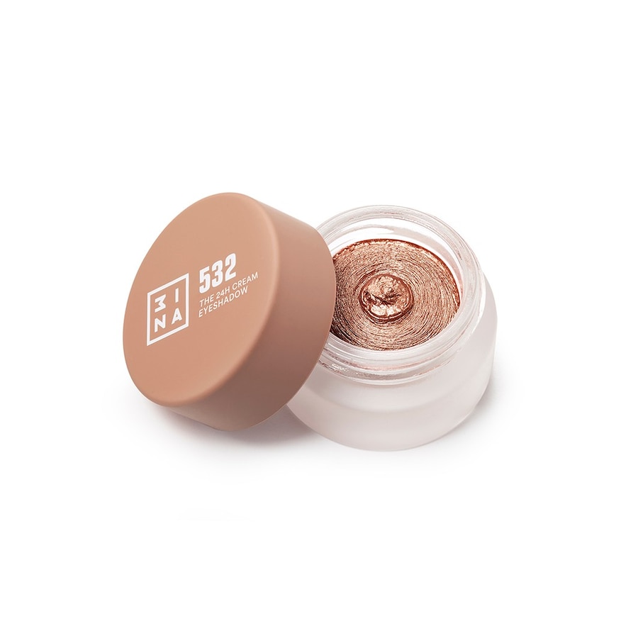 3INA The 24H Cream Eyeshadow Lidschatten Nr. 532 - Bronze 3 ml Hellbraun