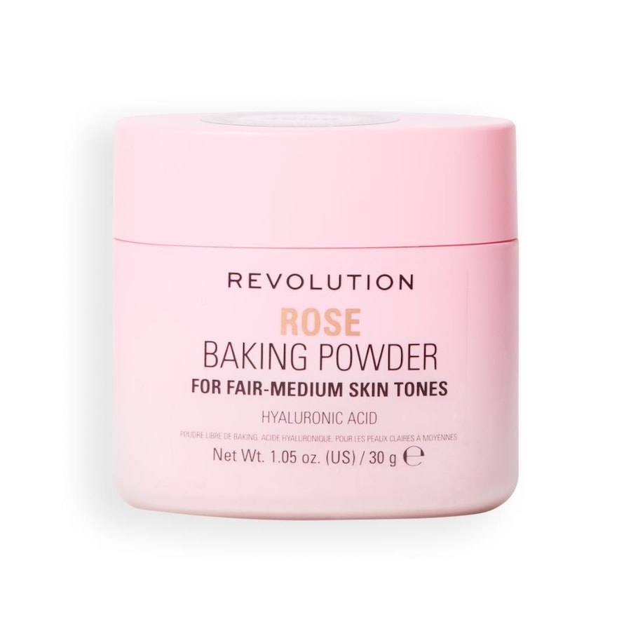 REVOLUTION Loose Baking Powder Puder ROSE 30 g Nude