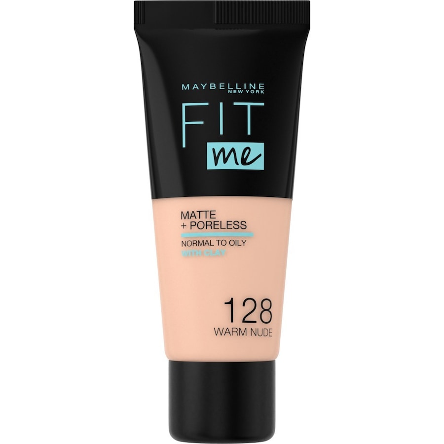 Maybelline Fit Me Matte & Poreless Foundation 128 - WARM NUDE 30 ml Nude