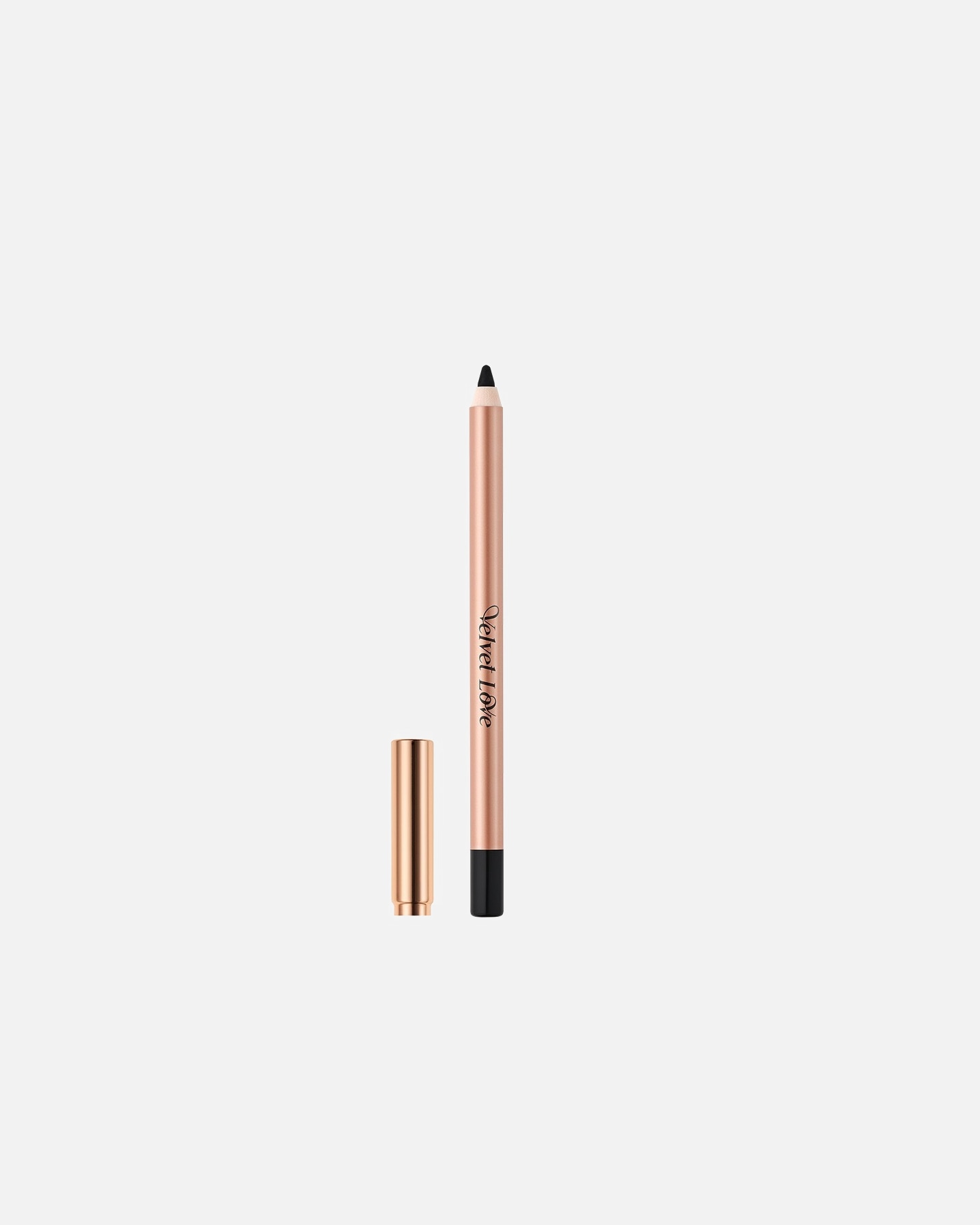 Eyeliner für Unisex ZOEVA VELVET LOVE EYELINER PENCIL (METALLIC SMOKY TOPAZ) PERFECT BLACK
