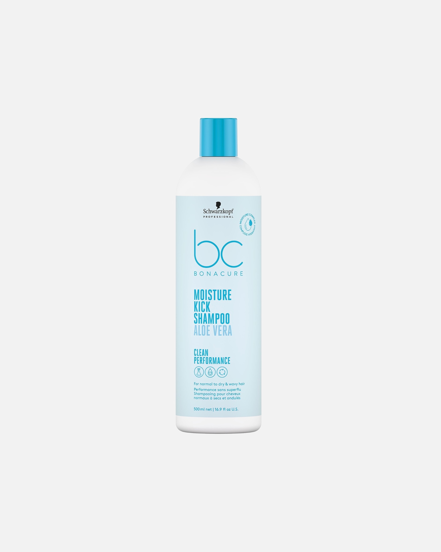 Shampoo für Unisex Schwarzkopf Professional BC BONACURE Hyaluronic Moisture Kick Moisture Kick 500 ml