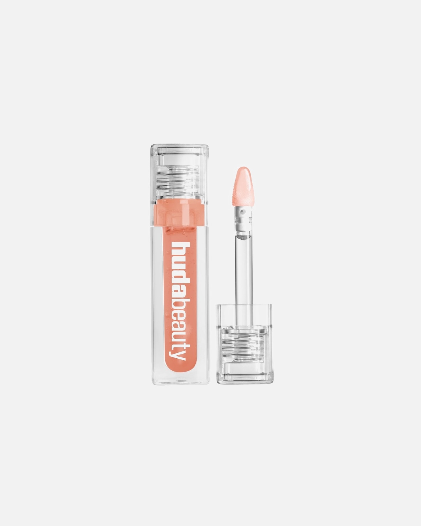 Lippenöl für Unisex HUDA BEAUTY Faux Filler Jelly Oil JUICY PEACH
