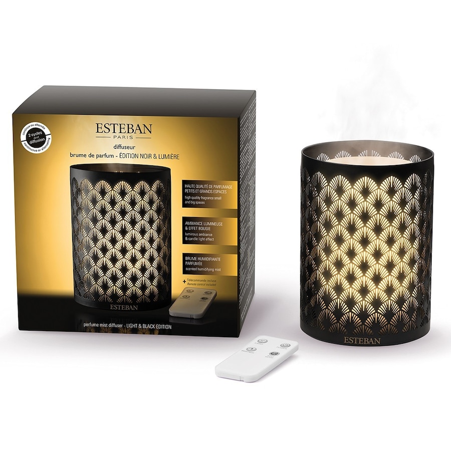 Esteban Duftverteiler Parfümnebel - Schwarz Raumduft