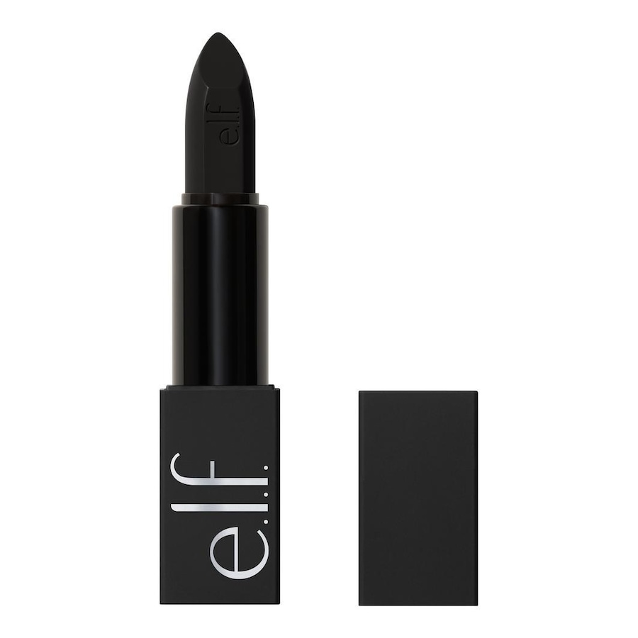 e.l.f. Cosmetics O Face Satin Lipstick Lippenstift ALL NIGHT 3.8 g Schwarz