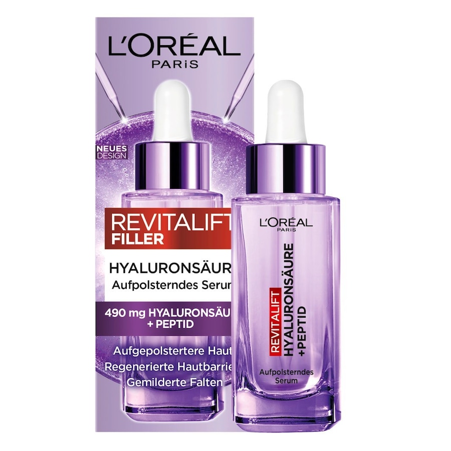 L’Oréal Paris Revitalift Filler Anti-Falten Serum Feuchtigkeitsserum 30 ml Damen