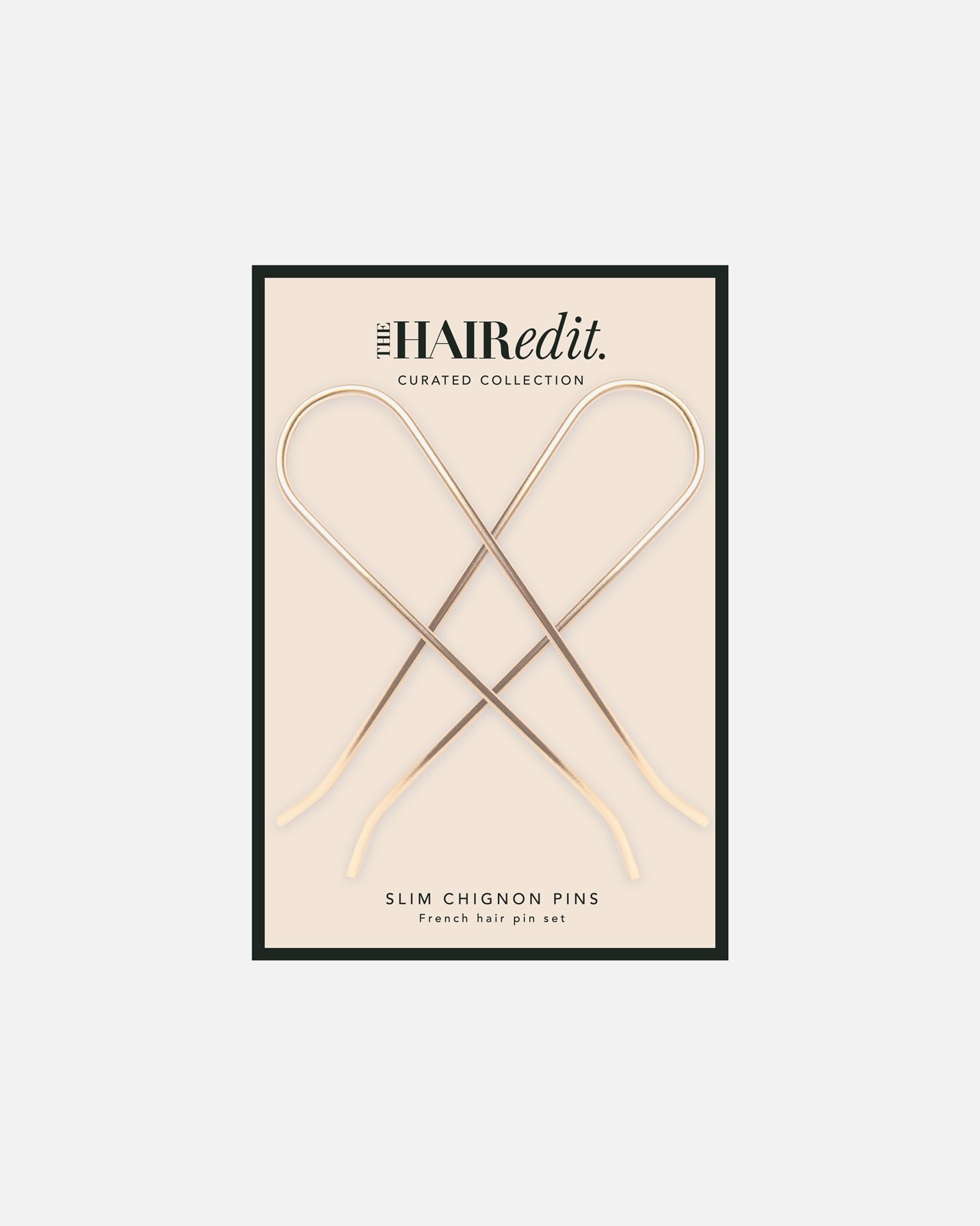 Haarschmuck für Weiblich The Hair Edit Slim Chignon Pins 1 Stück