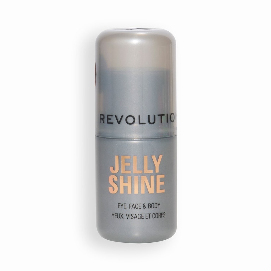 REVOLUTION Jelly Shine Eye, Face & Body Stick Highlighter 5.5 g Silber
