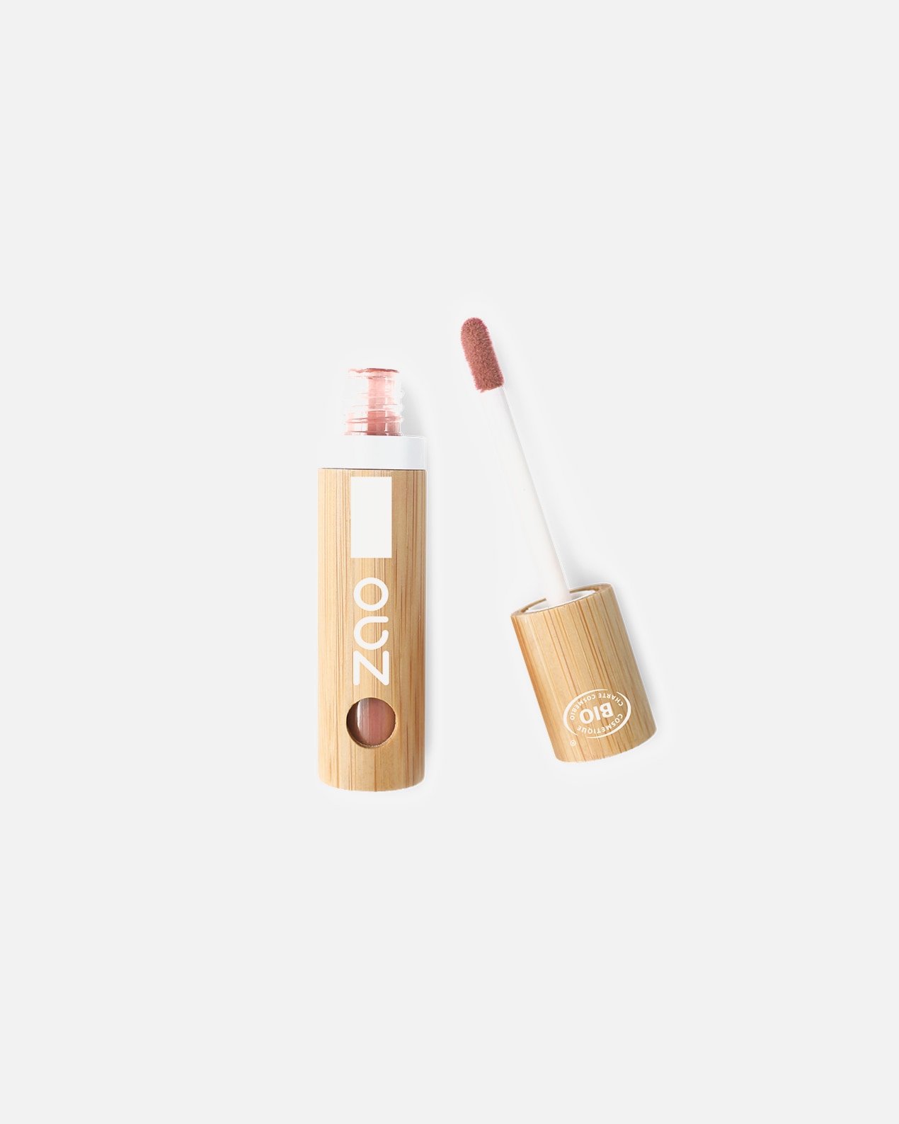 Lippenstift für Unisex ZAO Bamboo Lip'Ink 445 - NUDE PINK
